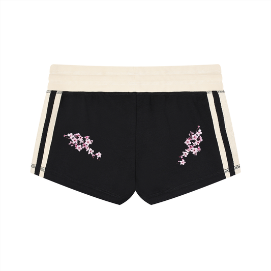 Women's Contrast Stripe Track Shorts