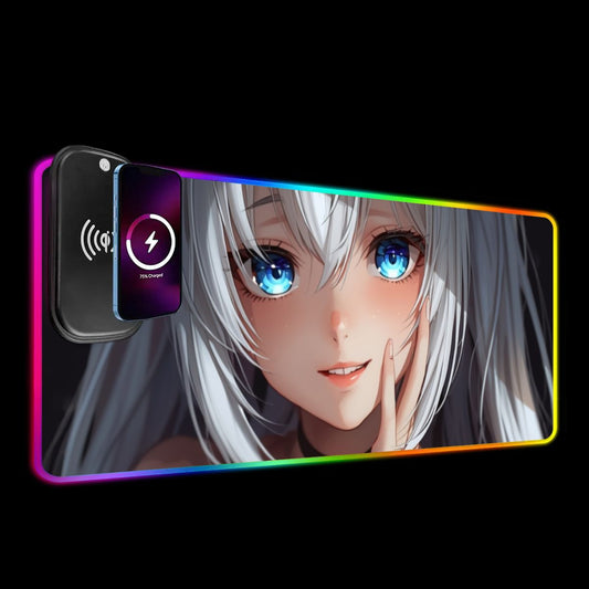 Bella Wireless Charging RGB Mouse Pad (9:4)