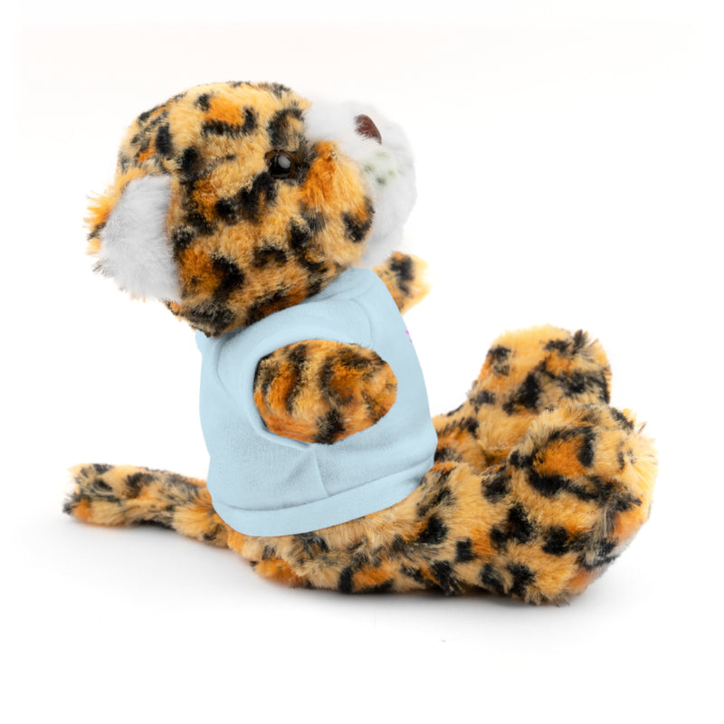 Plush Bear with 'Moon' Tee - Soft Brown Teddy Gift for Kids & Baby Showers