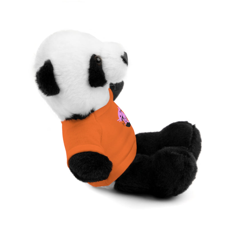 Plush Bear with 'Moon' Tee - Soft Brown Teddy Gift for Kids & Baby Showers