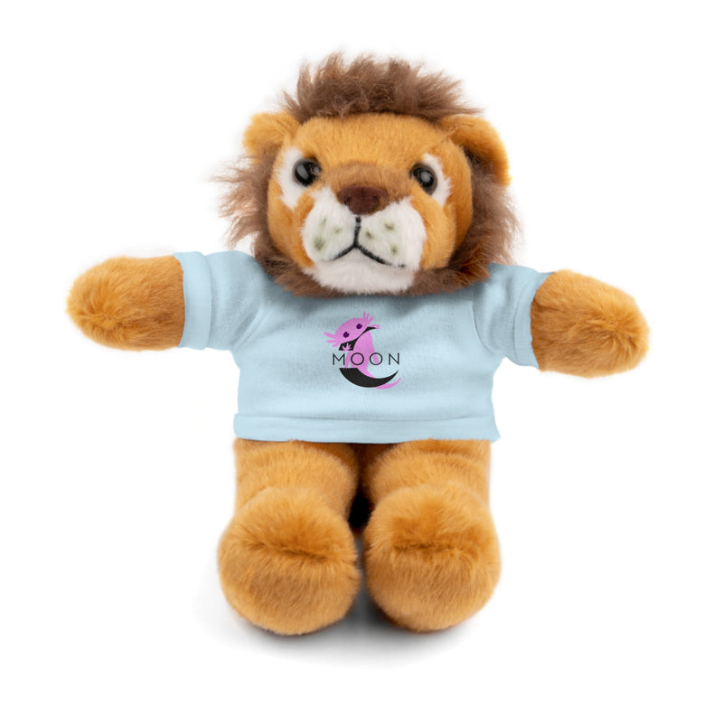 Plush Bear with 'Moon' Tee - Soft Brown Teddy Gift for Kids & Baby Showers