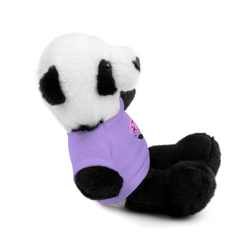 Plush Bear with 'Moon' Tee - Soft Brown Teddy Gift for Kids & Baby Showers