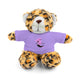Plush Bear with 'Moon' Tee - Soft Brown Teddy Gift for Kids & Baby Showers