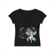 Moon Angel Essential V-Neck Bodycon T-Shirt