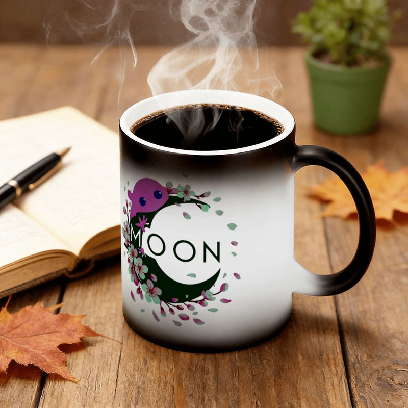 Ax Moon Blossom Color Changing Mug (11oz) (Made in USA)