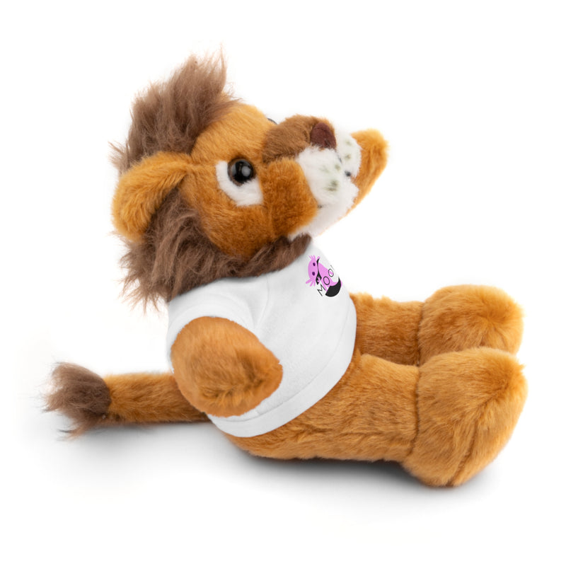 Plush Bear with 'Moon' Tee - Soft Brown Teddy Gift for Kids & Baby Showers