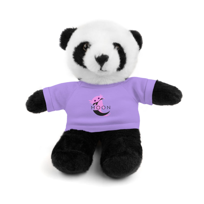 Plush Bear with 'Moon' Tee - Soft Brown Teddy Gift for Kids & Baby Showers