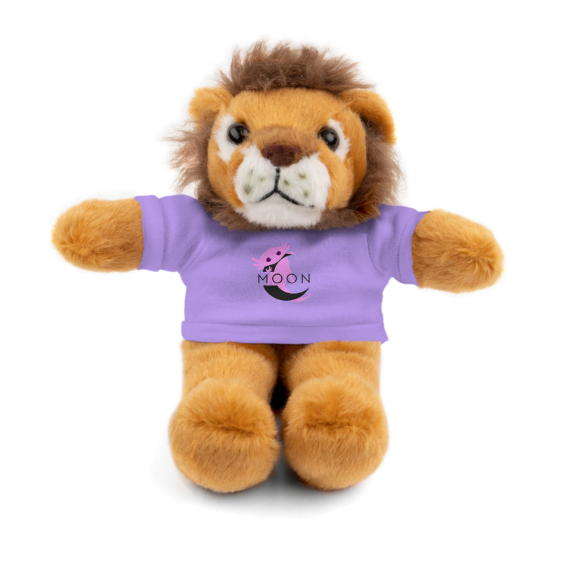 Plush Bear with 'Moon' Tee - Soft Brown Teddy Gift for Kids & Baby Showers
