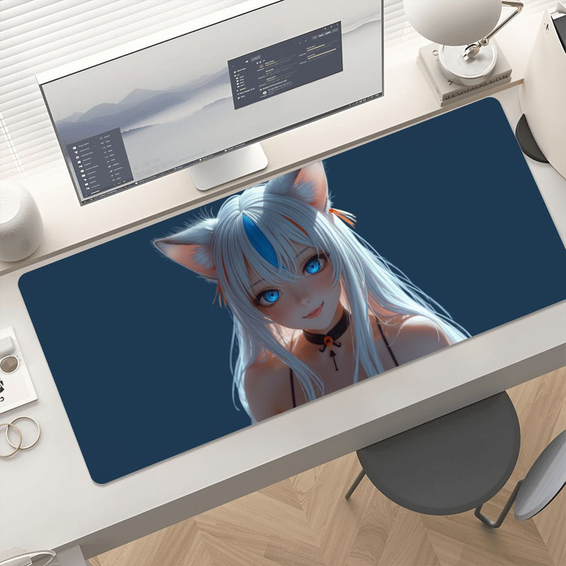 Kat Large Mouse Pad 15.8"x35.4" (Made in USA)