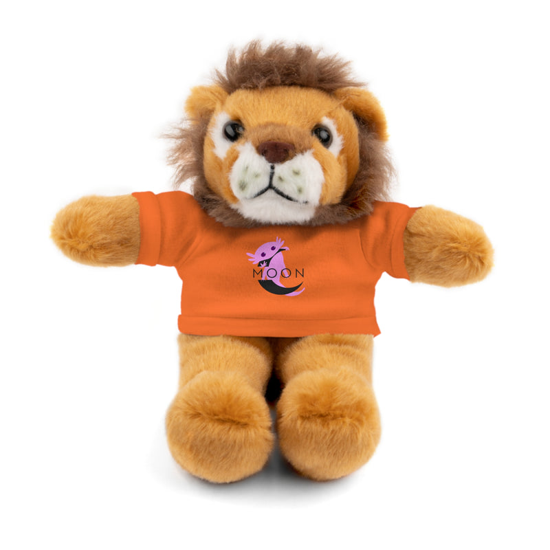 Plush Bear with 'Moon' Tee - Soft Brown Teddy Gift for Kids & Baby Showers