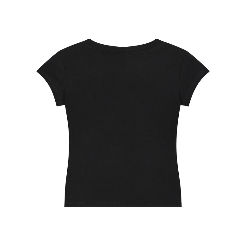 Moon Angel Essential V-Neck Bodycon T-Shirt