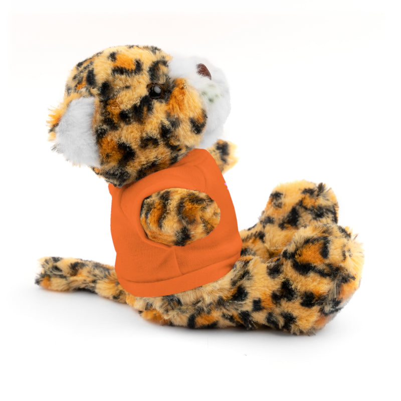 Plush Bear with 'Moon' Tee - Soft Brown Teddy Gift for Kids & Baby Showers