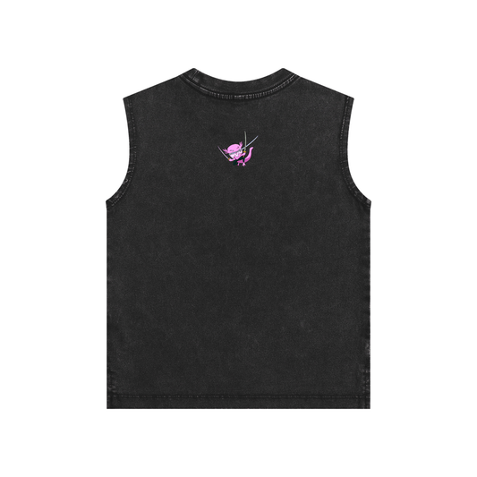 Ax Moon Sword Snow Washed Kids' Tank Top