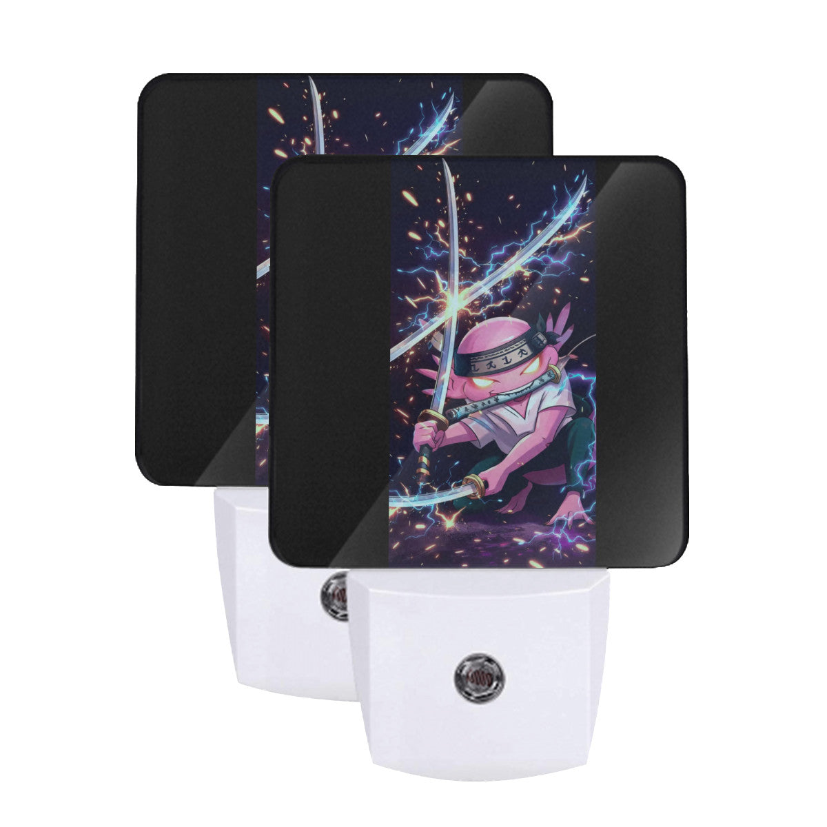 Ax Moon Flare LED Night Light Set of 2
