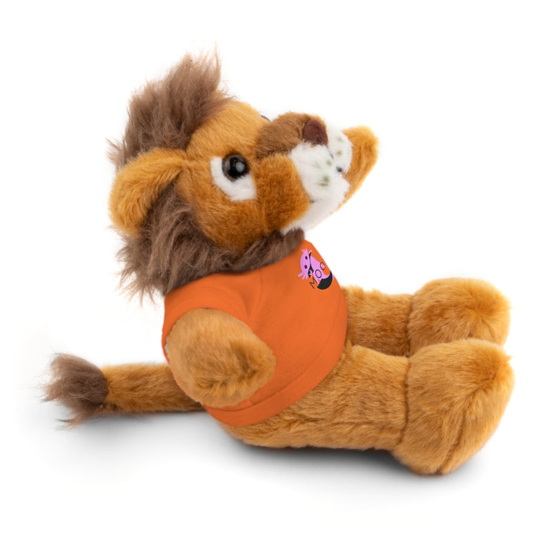 Plush Bear with 'Moon' Tee - Soft Brown Teddy Gift for Kids & Baby Showers