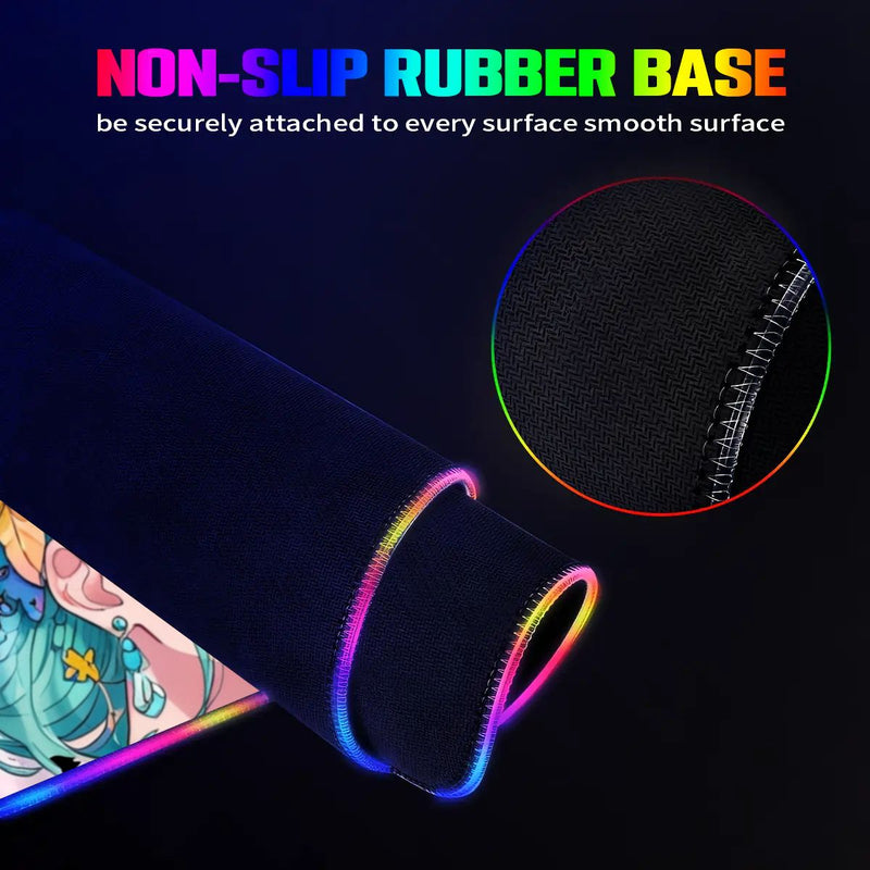Moonlight Wireless Charging RGB Mouse Pad (9:4)