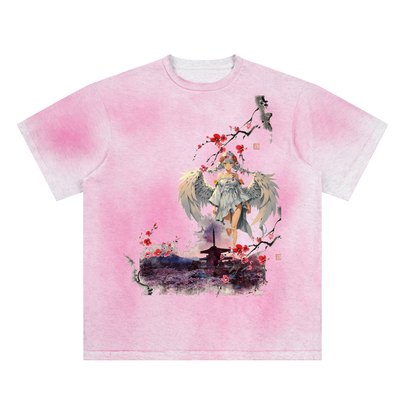 Sun Fade Hand-Painted T-Shirt