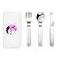 Moon Kids Cutlery Set Straight Handle