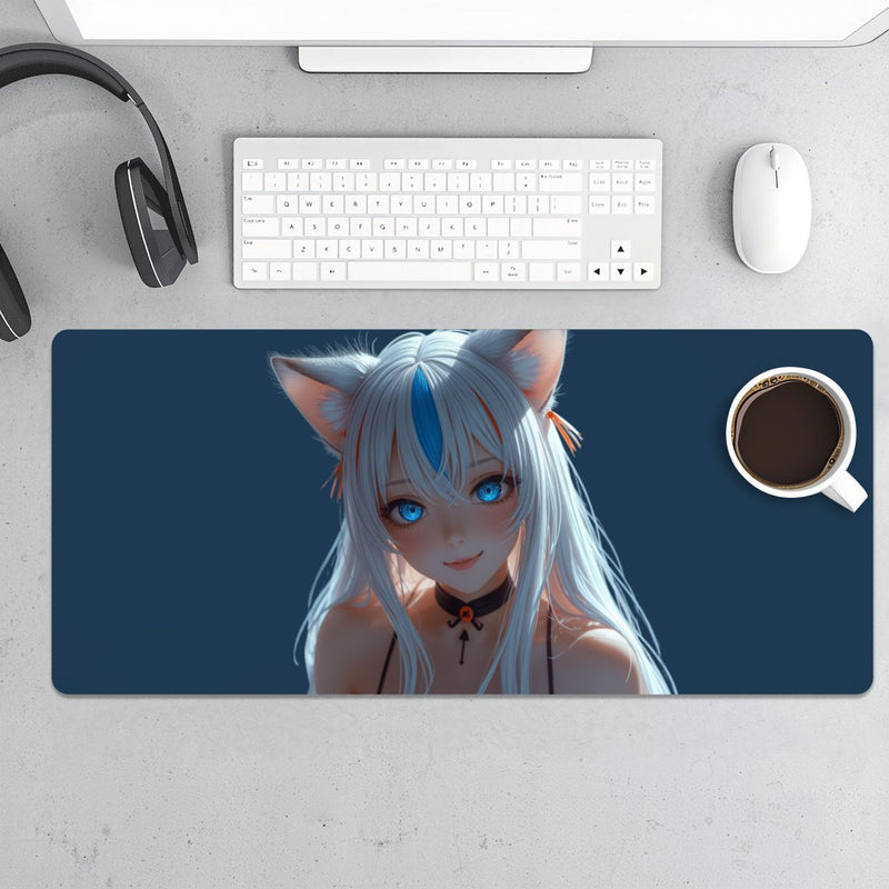 Kat Large Mouse Pad 15.8"x35.4" (Made in USA)