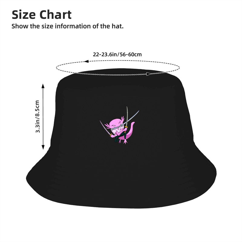 Ax Moon Sword Adult Double-Layer Bucket Hat (Made in USA)