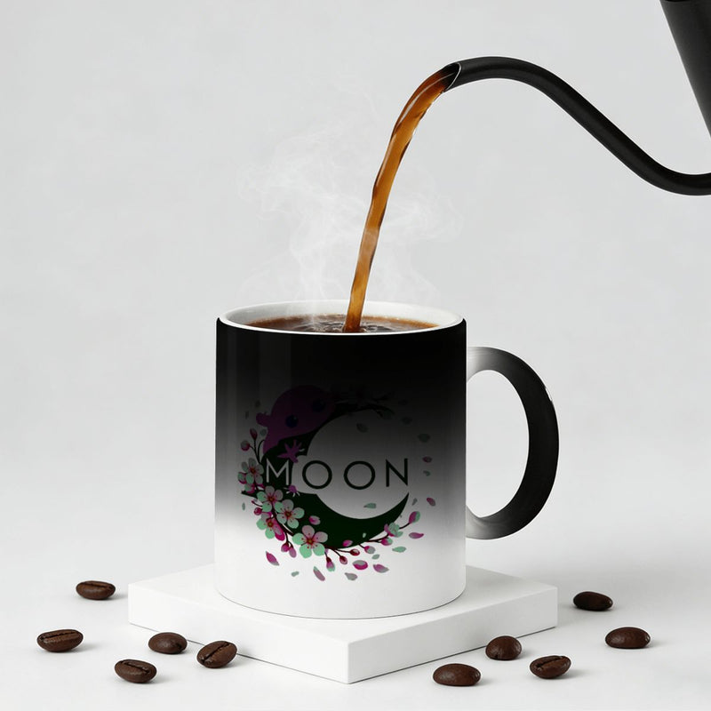 Ax Moon Blossom Color Changing Mug (11oz) (Made in USA)