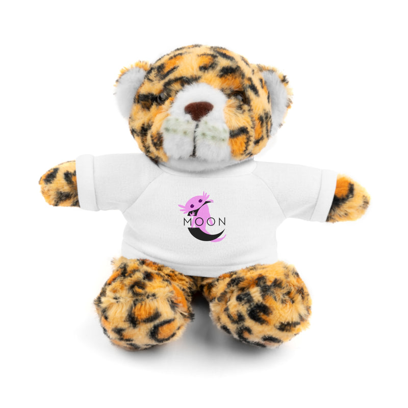 Plush Bear with 'Moon' Tee - Soft Brown Teddy Gift for Kids & Baby Showers