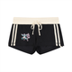 Women's Contrast Stripe Track Shorts