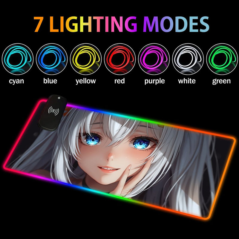Bella Wireless Charging RGB Mouse Pad (9:4)