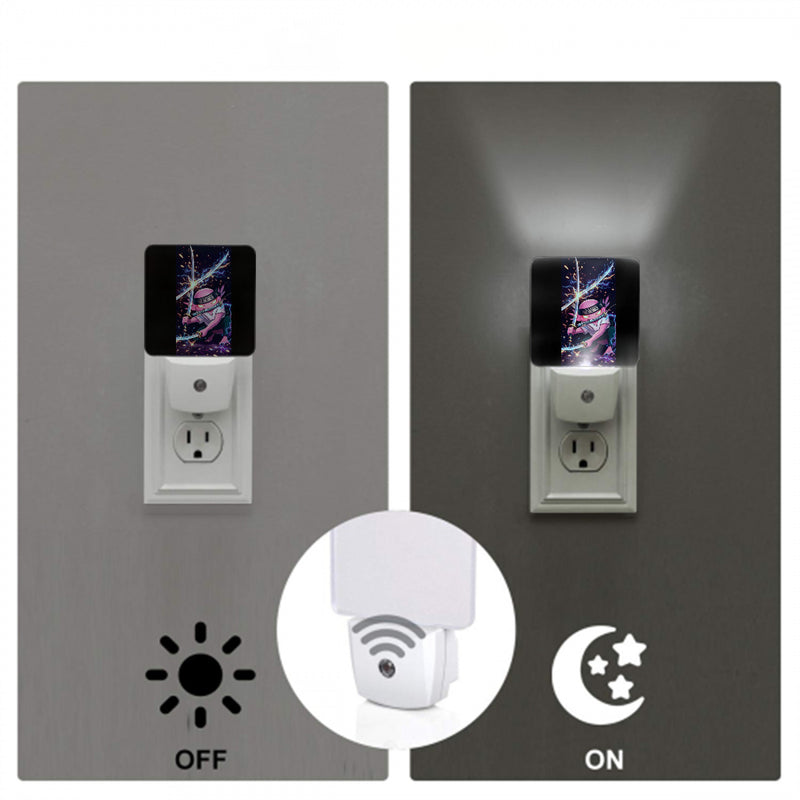 Ax Moon Flare LED Night Light Set of 2