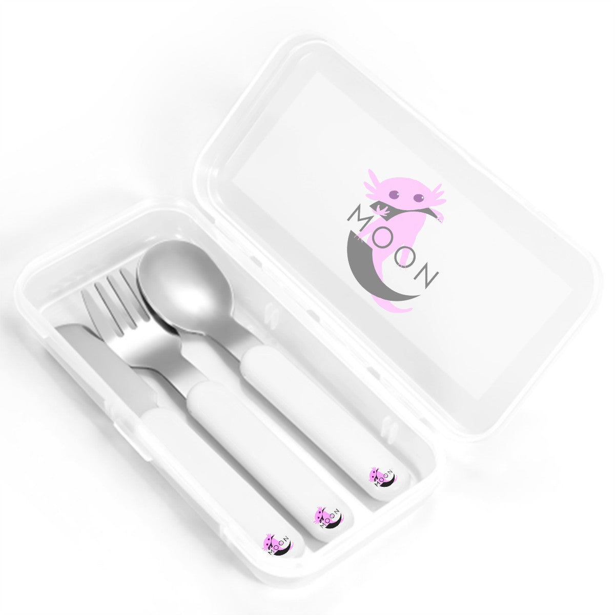 Moon Kids Cutlery Set Straight Handle