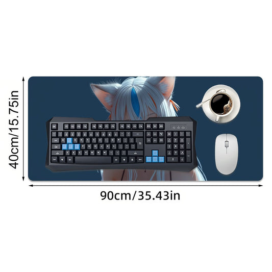 Kat Large Mouse Pad 15.8"x35.4" (Made in USA)