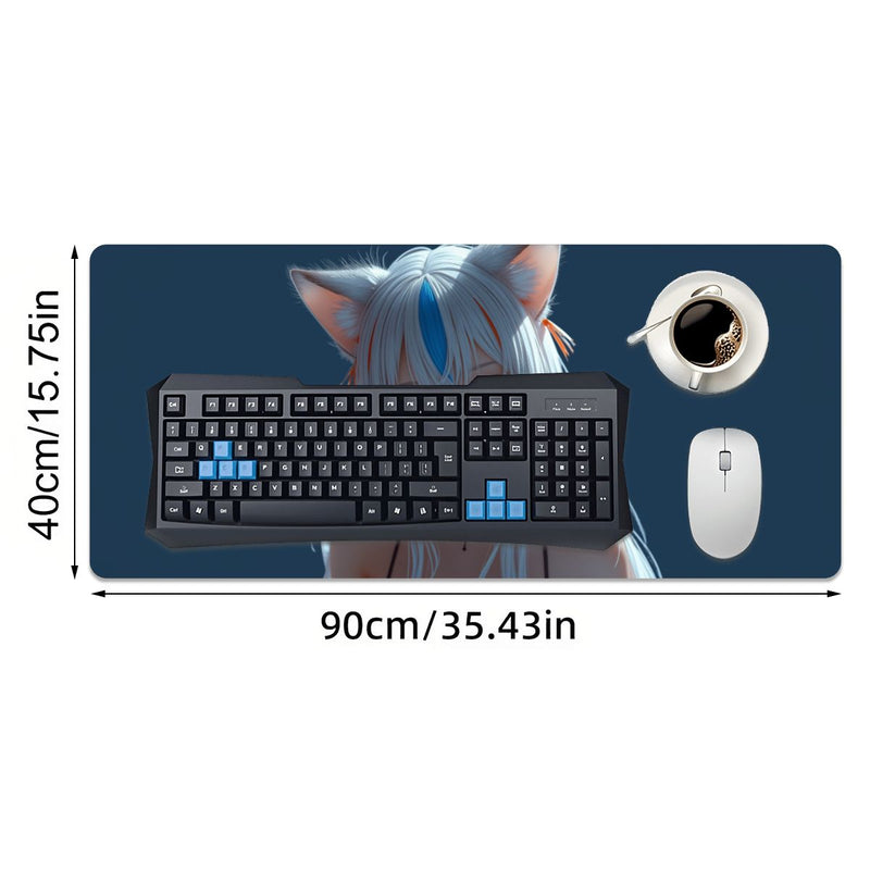 Kat Large Mouse Pad 15.8"x35.4" (Made in USA)
