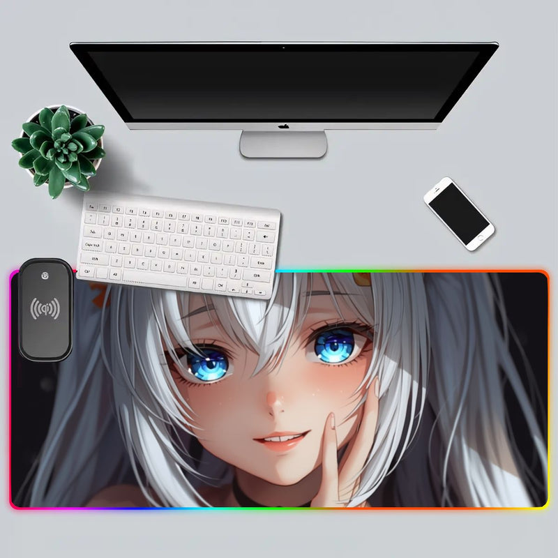 Bella Wireless Charging RGB Mouse Pad (9:4)