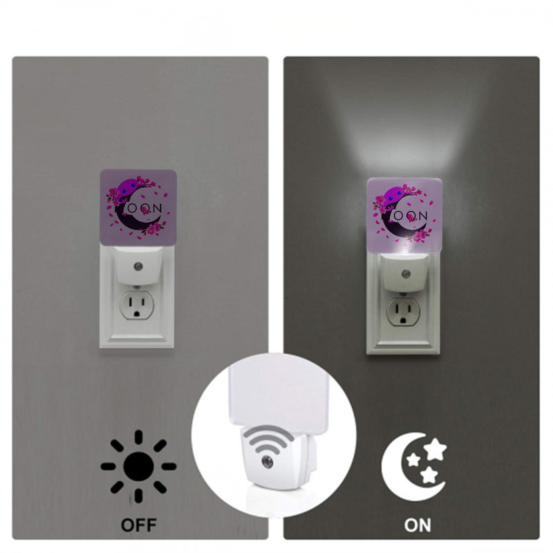 Ax Moon Cherry Blossom LED Night Light Set of 2