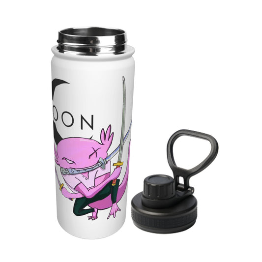 Ax Moon Sword Sports Insulated Water Bottle (18oz)