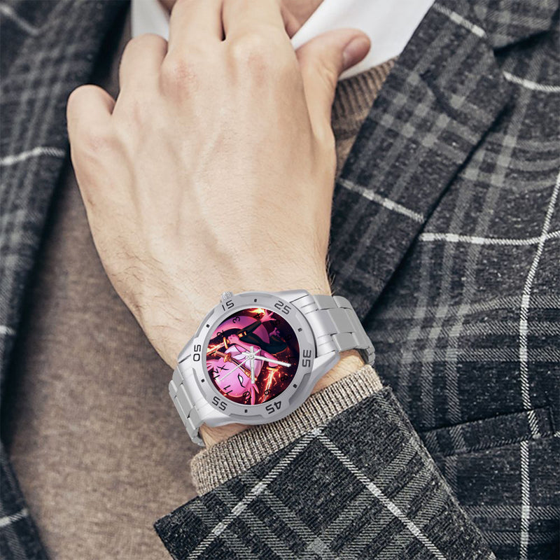 Ax Moon Flare Business Stainless Steel Watch